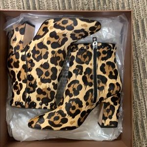 Leopard Coach Booties